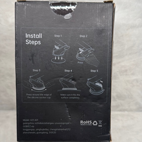 3-IN-1 Car Phone Mount - Black - Picture 3 of 3